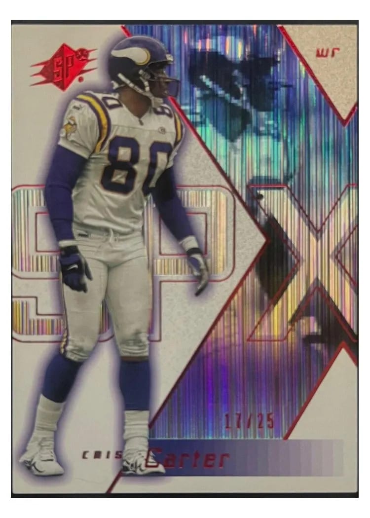 2000 Spx Cris Carter Spectrum #48 card