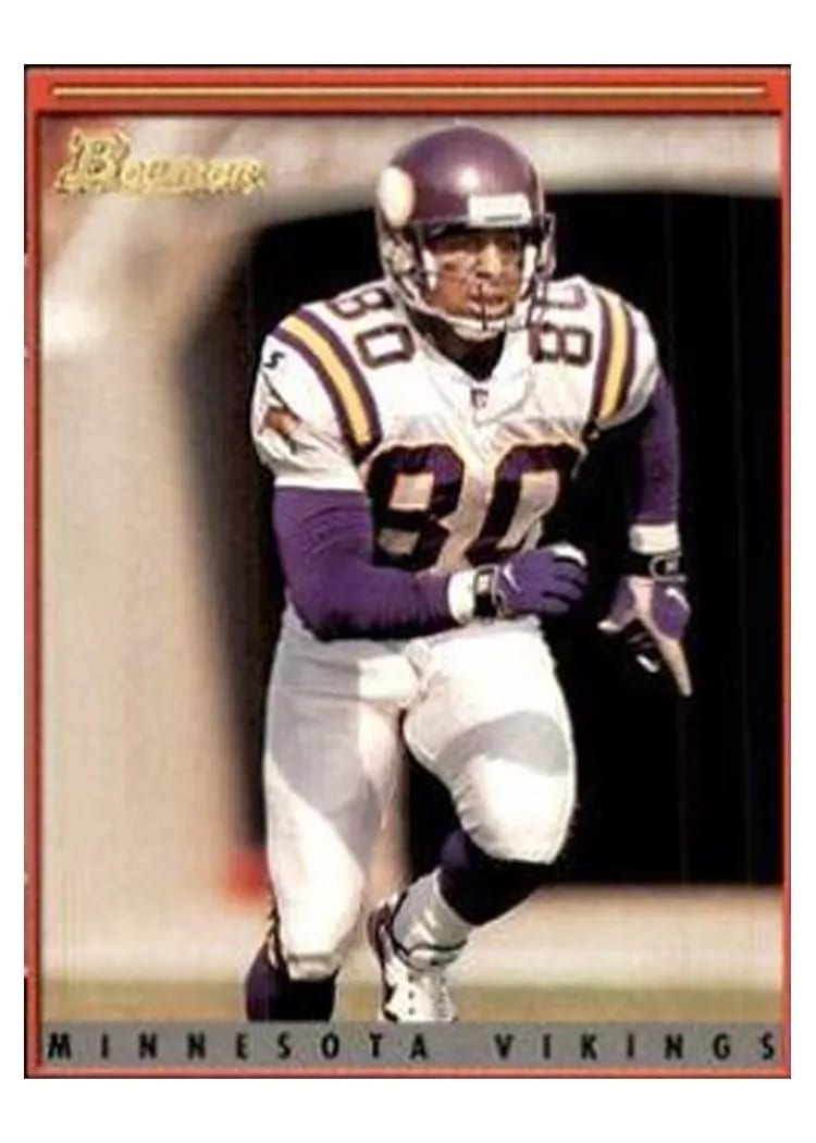 2001 Bowman Cris Carter #36 card