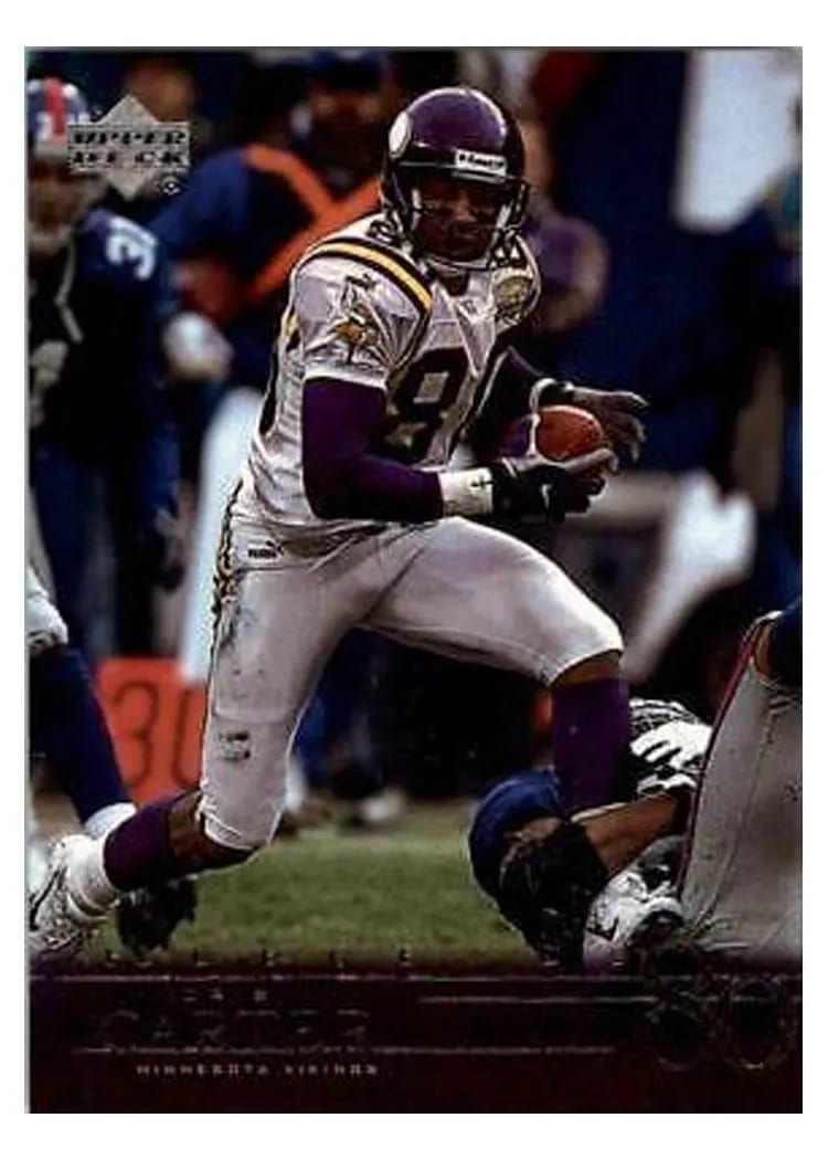 2001 Upper Deck Legends Cris Carter #44 card