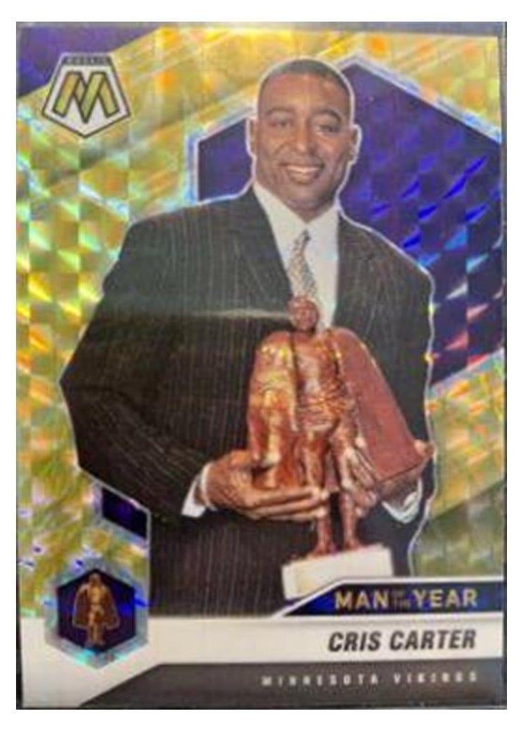 2021 Panini Mosaic Base Set Cris Carter #277 card