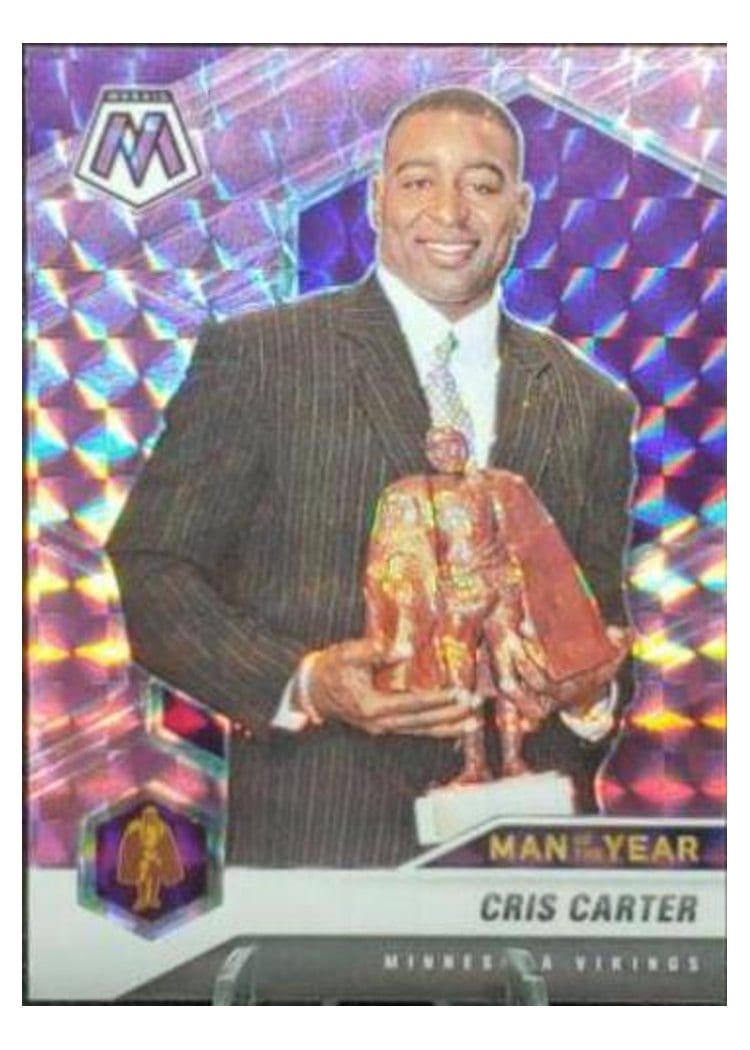 2021 Panini Mosaic Base Set Cris Carter #277 card