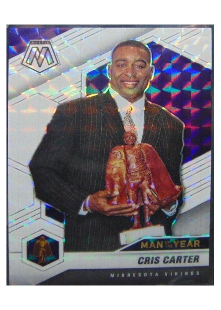 2021 Panini Mosaic Base Set Cris Carter #277 card