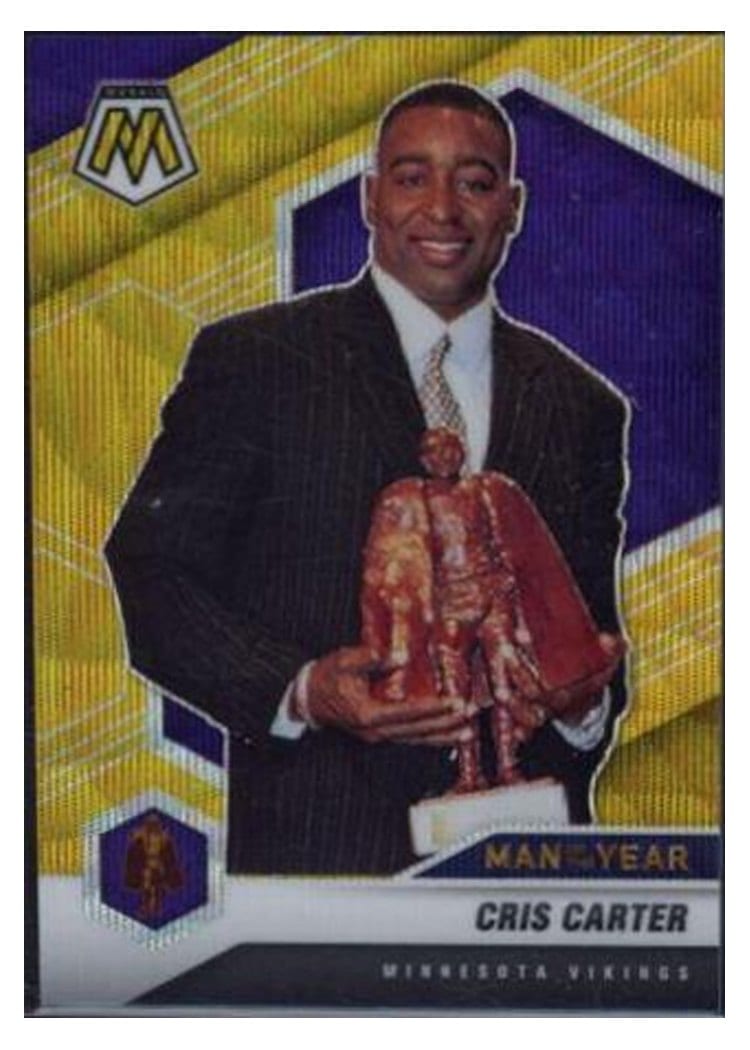 2021 Panini Mosaic Base Set Cris Carter #277 card