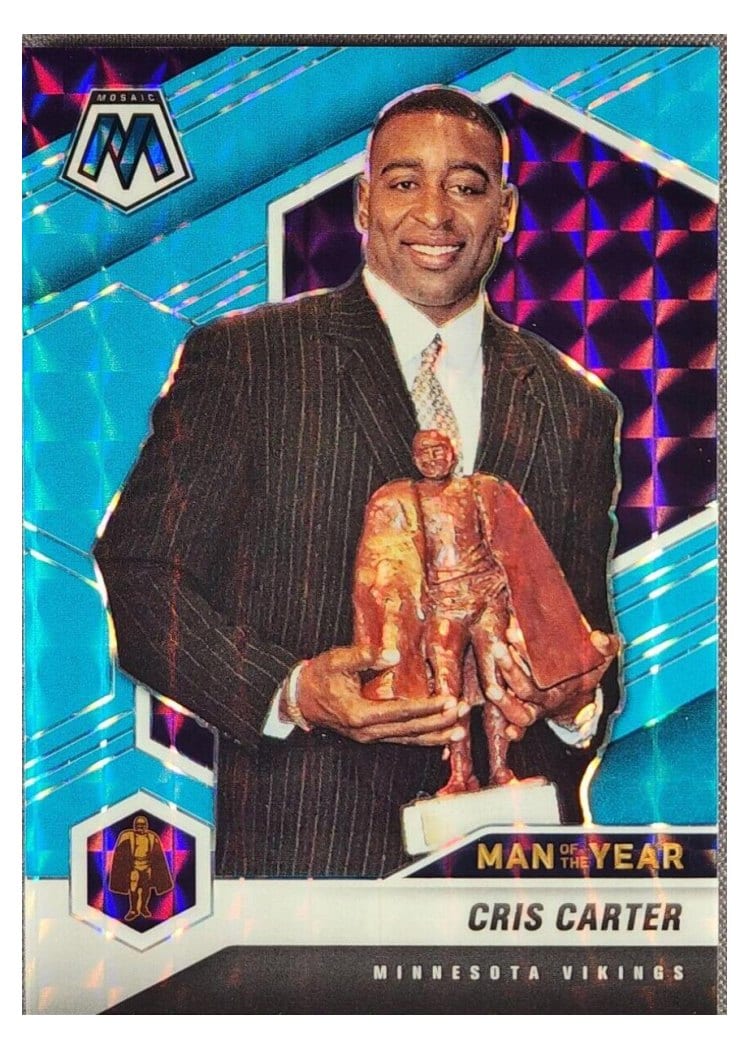 2021 Panini Mosaic Base Set Cris Carter #277 card