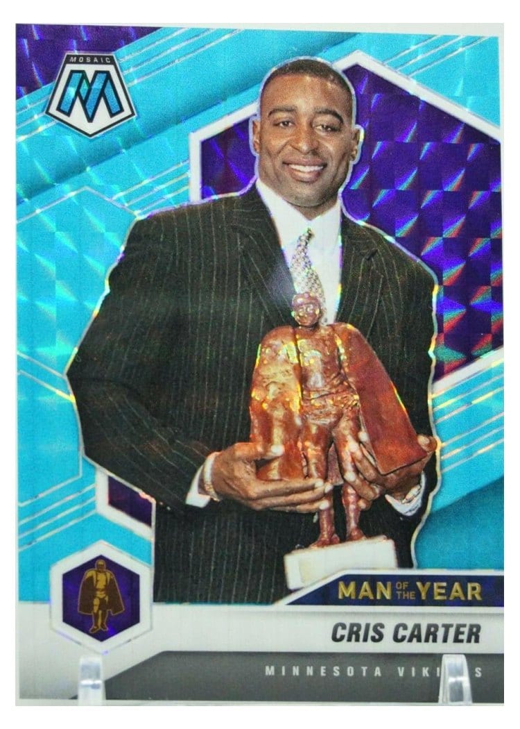 2021 Panini Mosaic Base Set Cris Carter #277 card