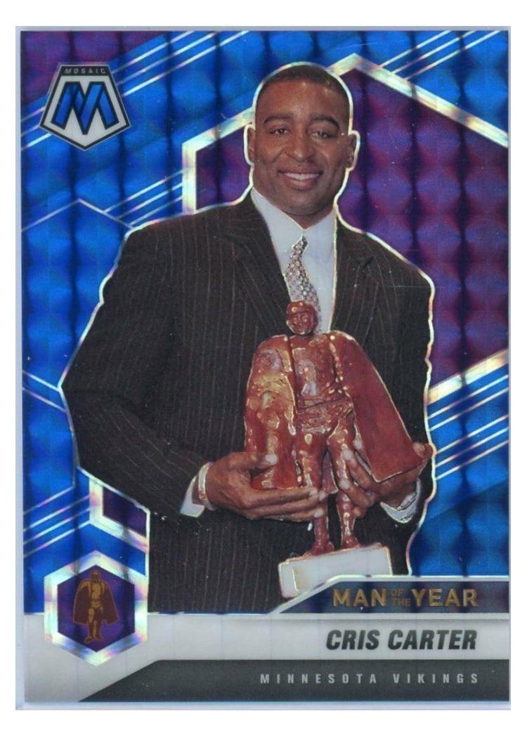 2021 Panini Mosaic Base Set Cris Carter #277 card