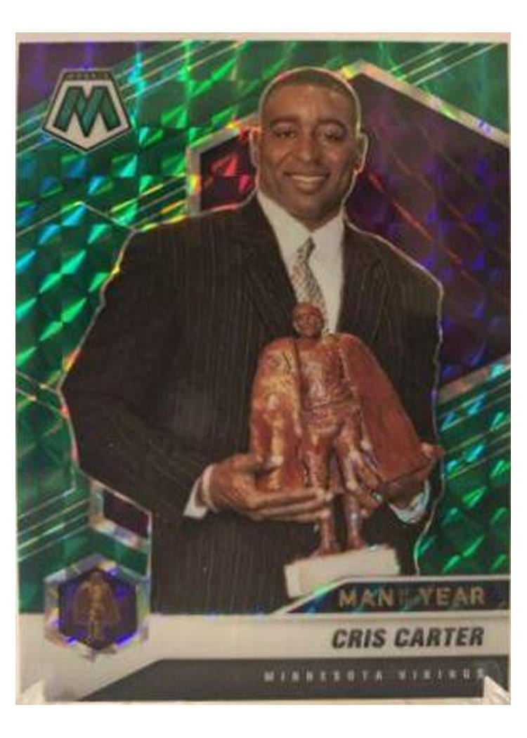2021 Panini Mosaic Base Set Cris Carter #277 card
