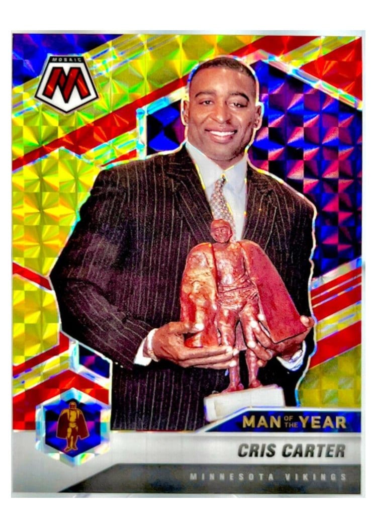 2021 Panini Mosaic Base Set Cris Carter #277 card