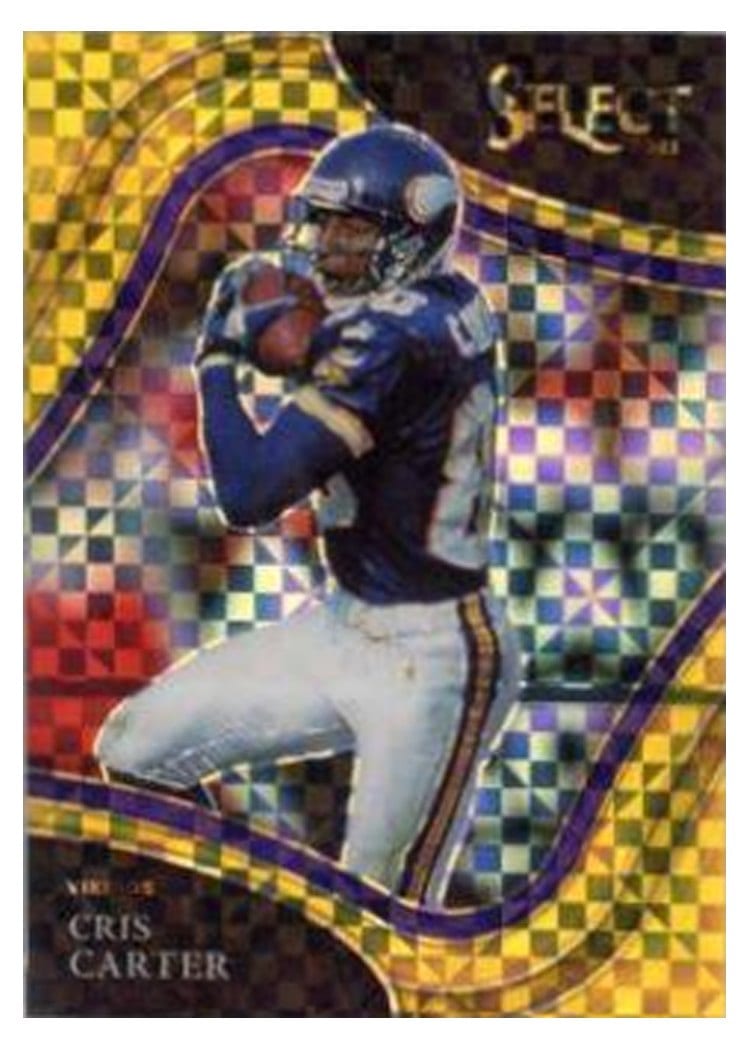 2021 Panini Select Base Set Cris Carter #338 card