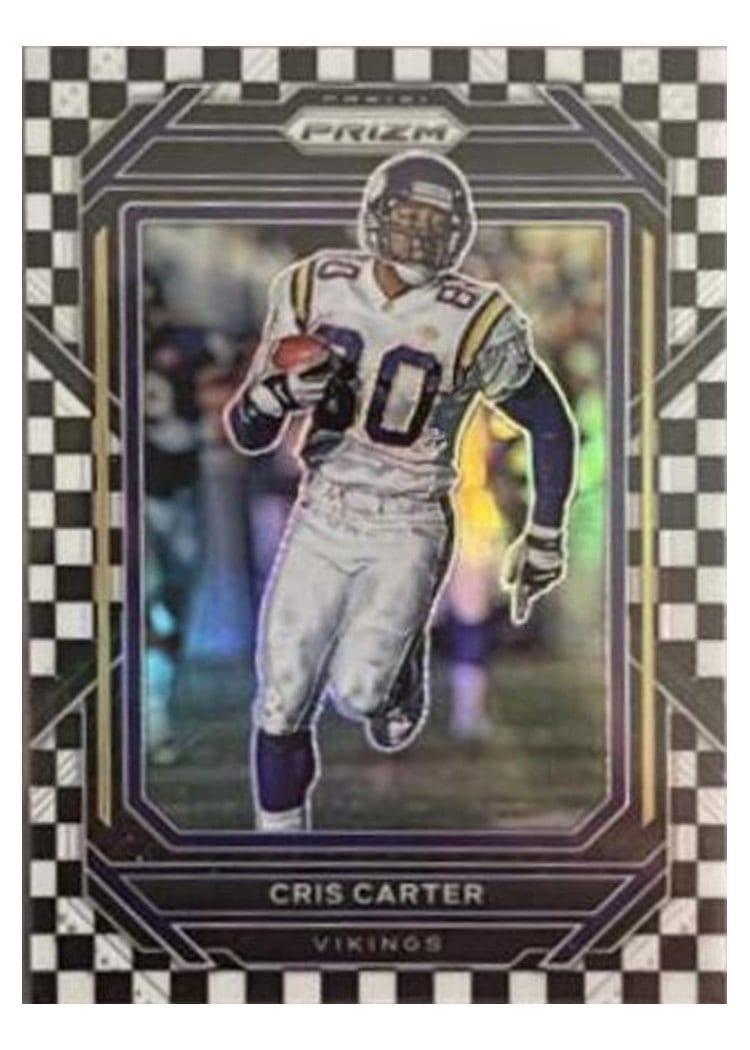 2022 Panini Prizm Base Set Cris Carter #196 card