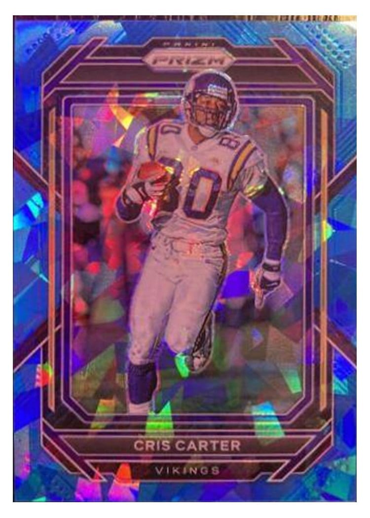 2022 Panini Prizm Base Set Cris Carter #196 card
