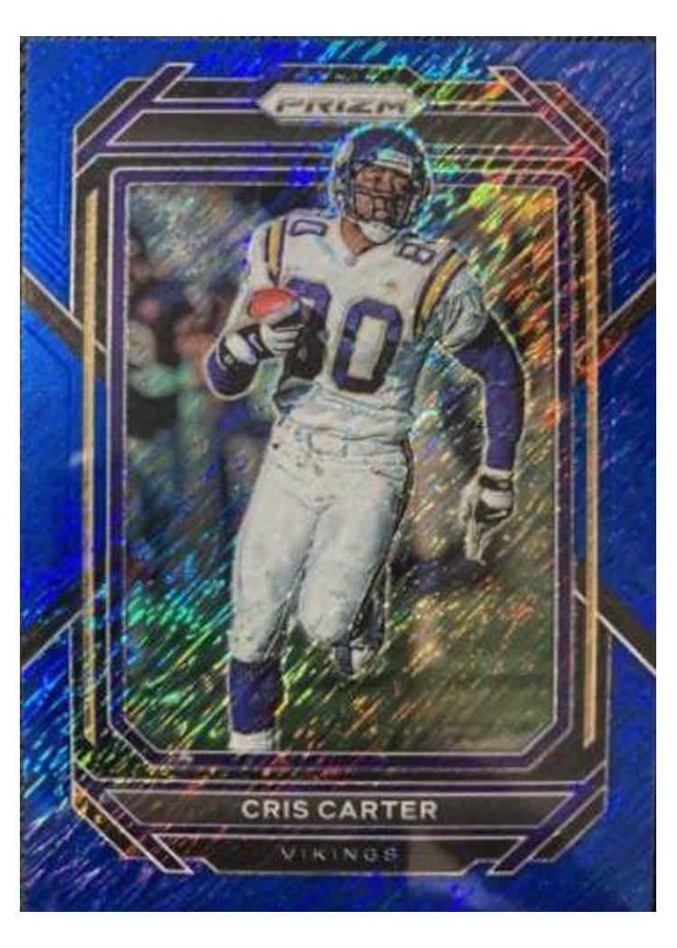 2022 Panini Prizm Base Set Cris Carter #196 card