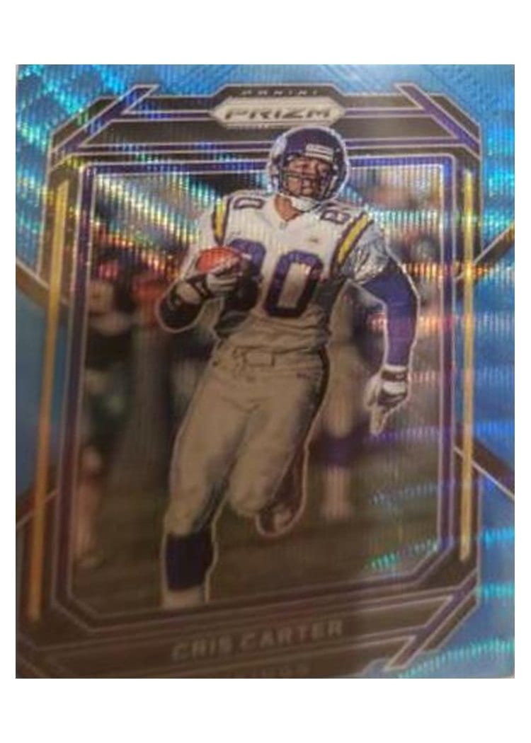 2022 Panini Prizm Base Set Cris Carter #196 card