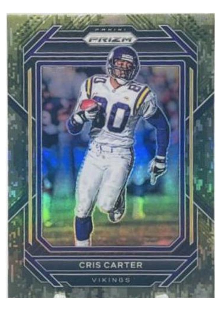 2022 Panini Prizm Base Set Cris Carter #196 card