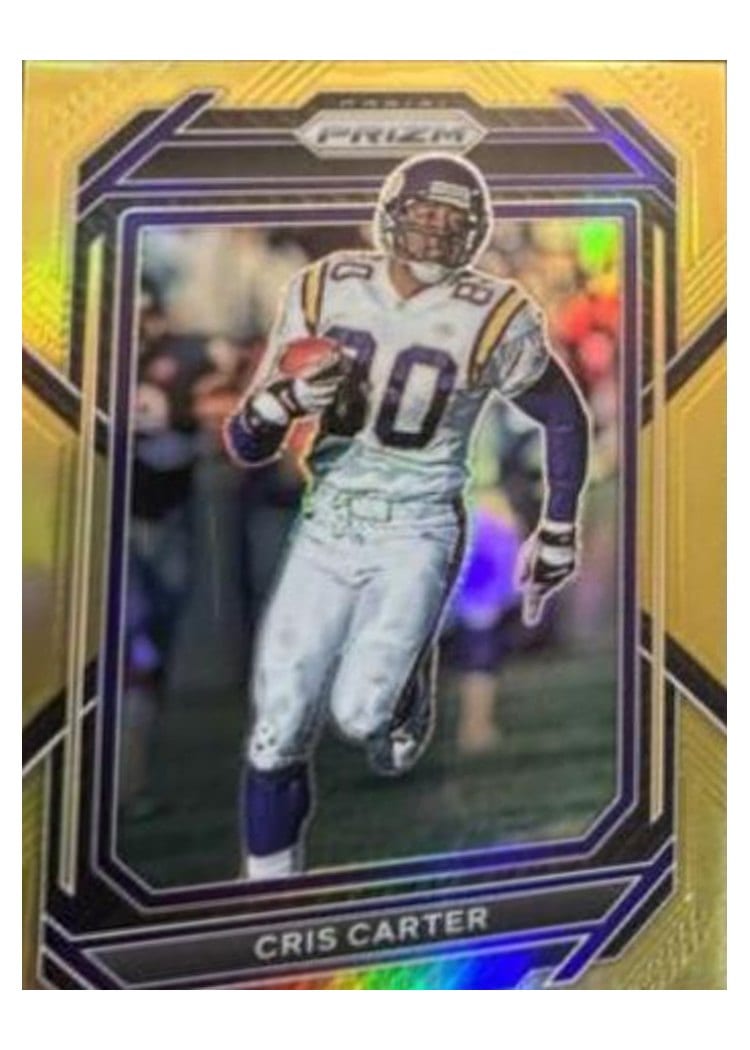 2022 Panini Prizm Base Set Cris Carter #196 card