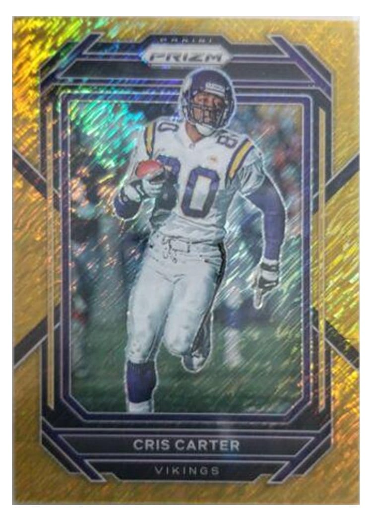 2022 Panini Prizm Base Set Cris Carter #196 card