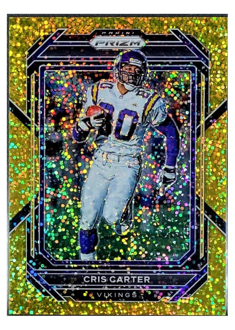 2022 Panini Prizm Base Set Cris Carter #196 card