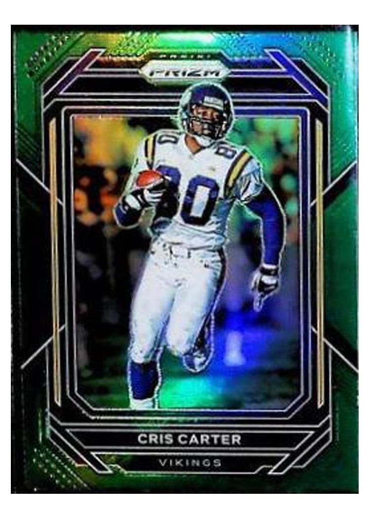 2022 Panini Prizm Base Set Cris Carter #196 card