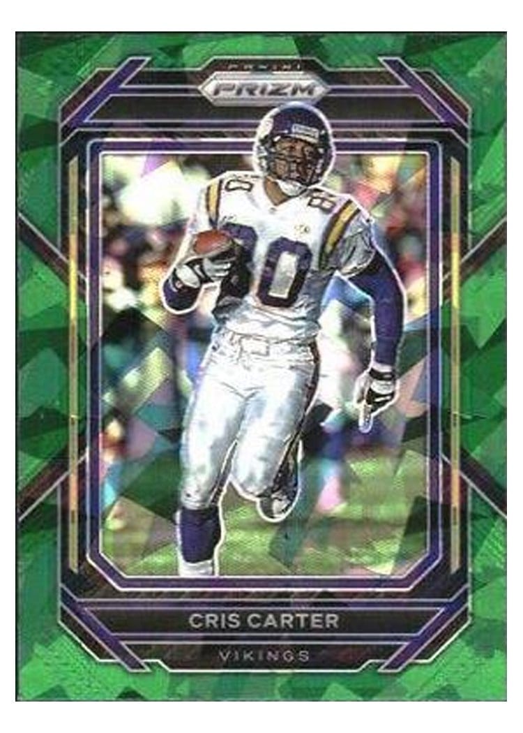 2022 Panini Prizm Base Set Cris Carter #196 card