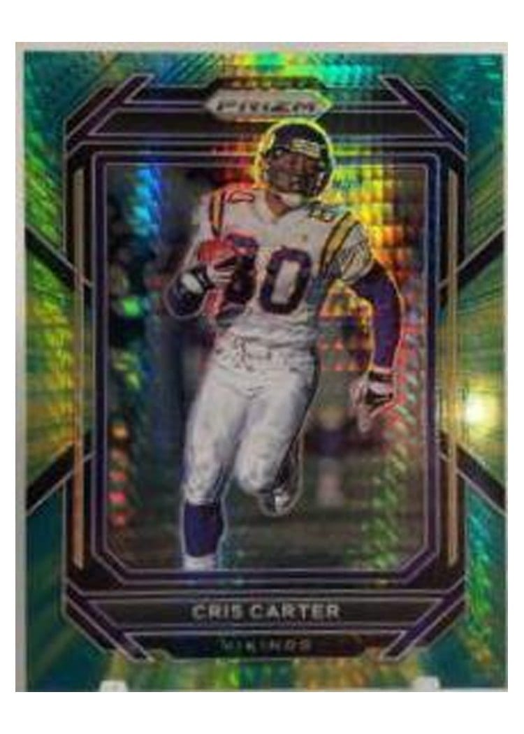 2022 Panini Prizm Base Set Cris Carter #196 card