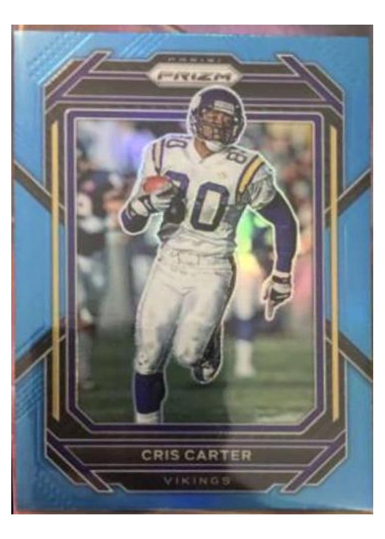 2022 Panini Prizm Base Set Cris Carter #196 card