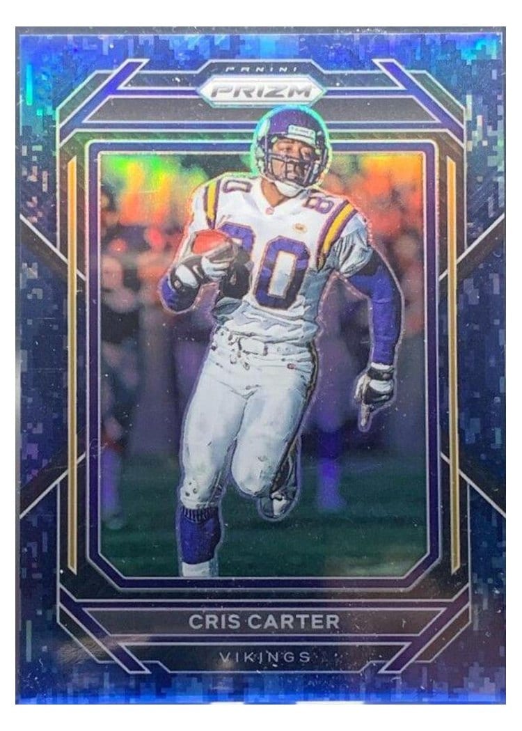 2022 Panini Prizm Base Set Cris Carter #196 card