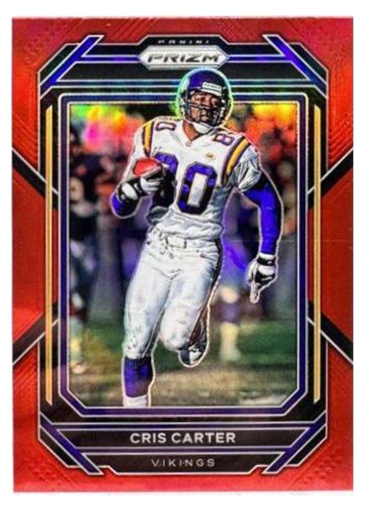 2022 Panini Prizm Base Set Cris Carter #196 card
