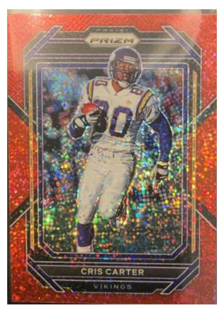 2022 Panini Prizm Base Set Cris Carter #196 card