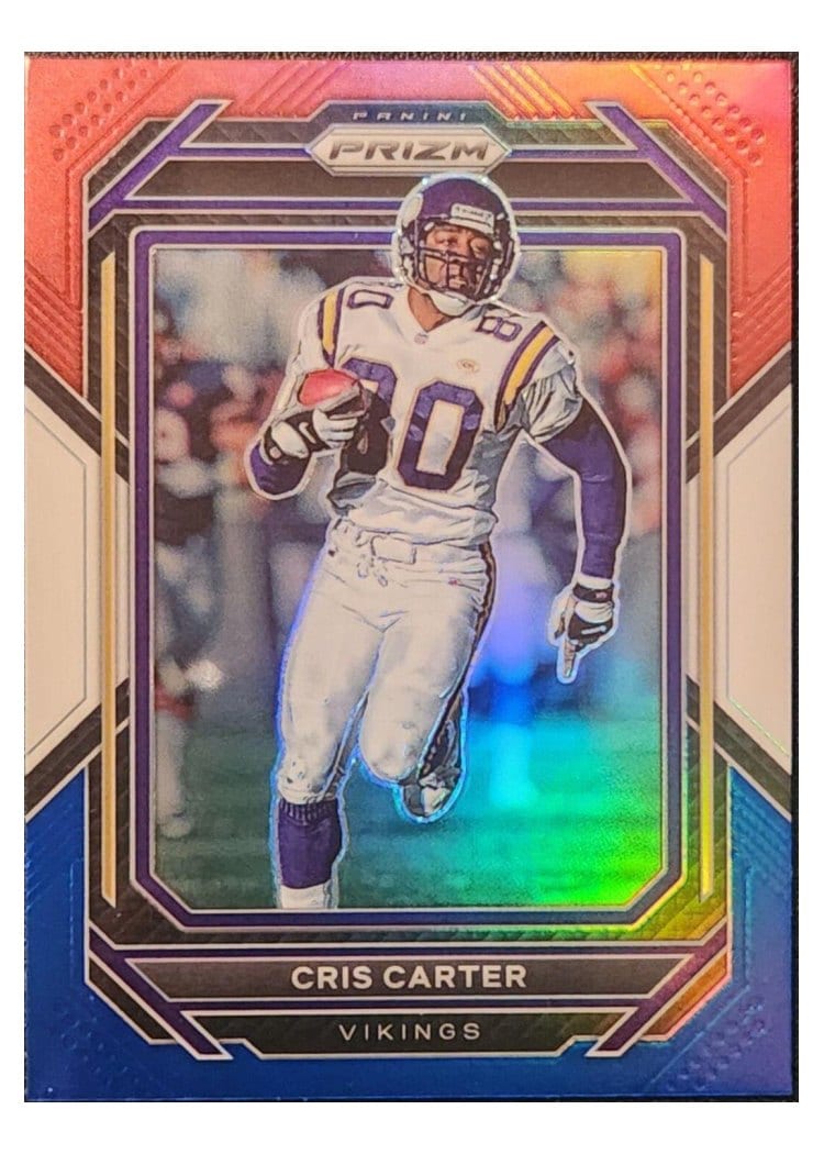 2022 Panini Prizm Base Set Cris Carter #196 card