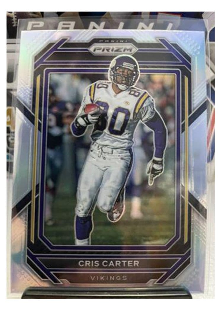 2022 Panini Prizm Base Set Cris Carter #196 card