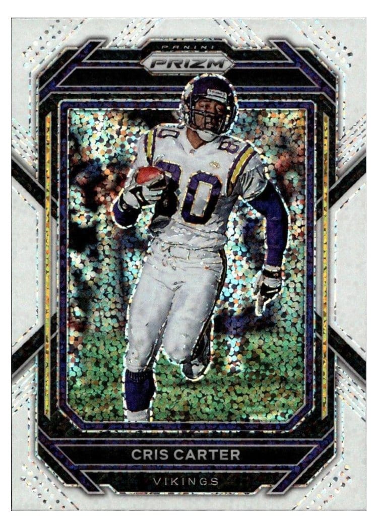 2022 Panini Prizm Base Set Cris Carter #196 card