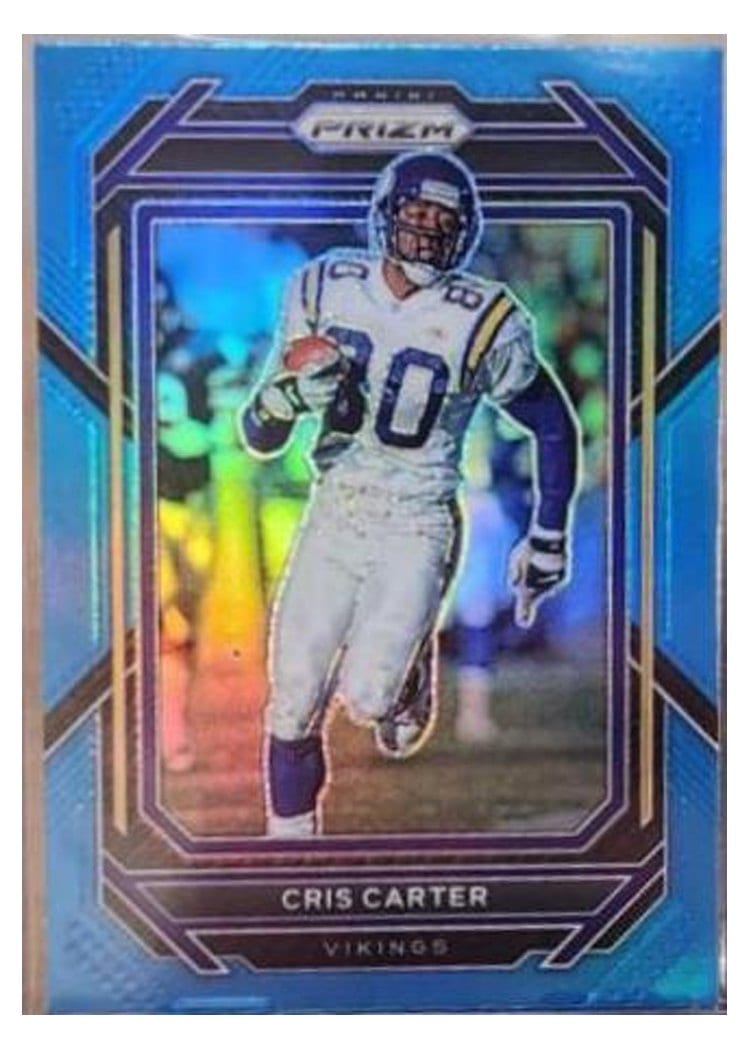 2022 Panini Prizm Base Set Cris Carter #196 card