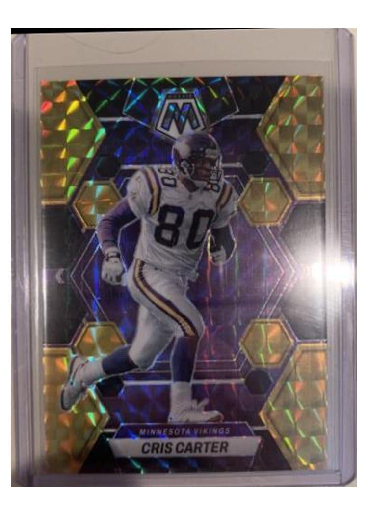2023 Panini Mosaic Base Set Cris Carter #157 card