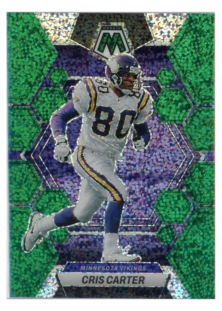2023 Panini Mosaic Base Set Cris Carter #157 card