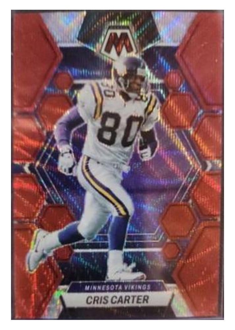2023 Panini Mosaic Base Set Cris Carter #157 card