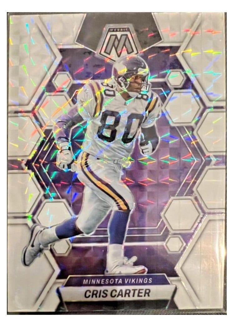 2023 Panini Mosaic Base Set Cris Carter #157 card