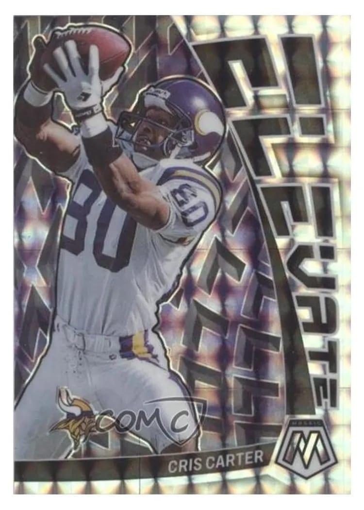 2023 Panini Mosaic Elevate Cris Carter #E-CC card