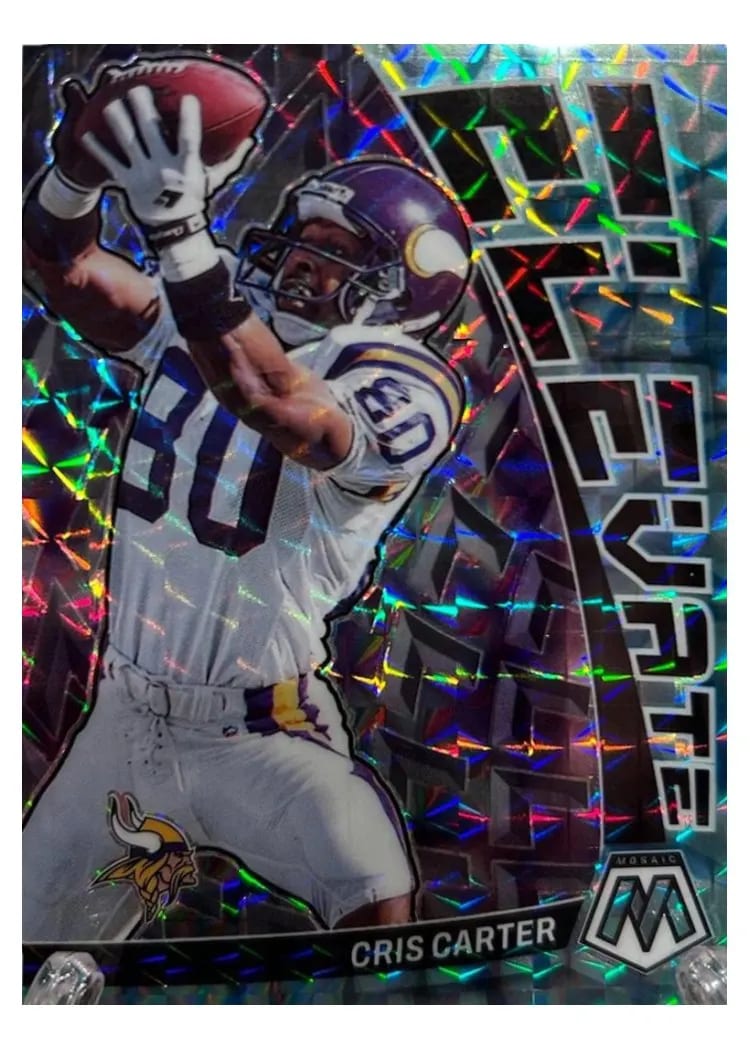 2023 Panini Mosaic Elevate Cris Carter #E-CC card