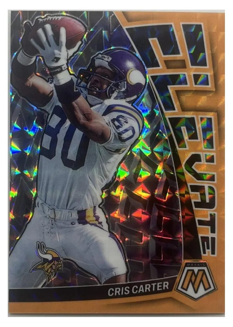 2023 Panini Mosaic Elevate Cris Carter #E-CC card
