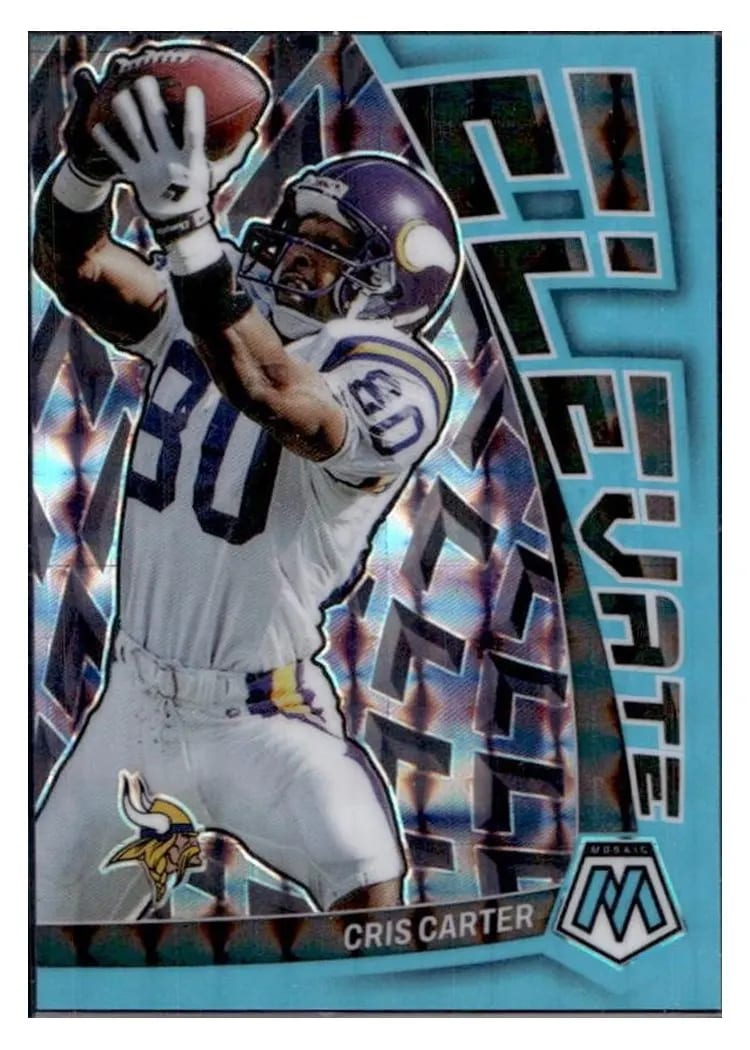 2023 Panini Mosaic Elevate Cris Carter #E-CC card