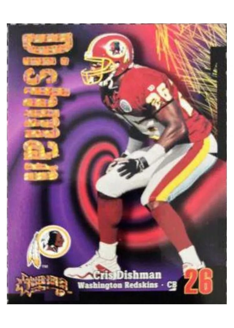 1998 Skybox Thunder Cris Dishman #13 card