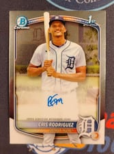 2025 Bowman Chrome Prospect Autographs Cris Rodriguez #CPA-CR