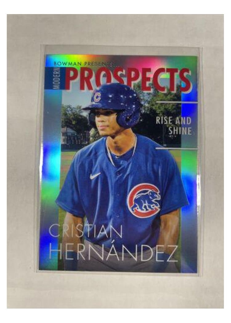 2023 Bowman Modern Prospect Cristian Hernandez #MP-7 card