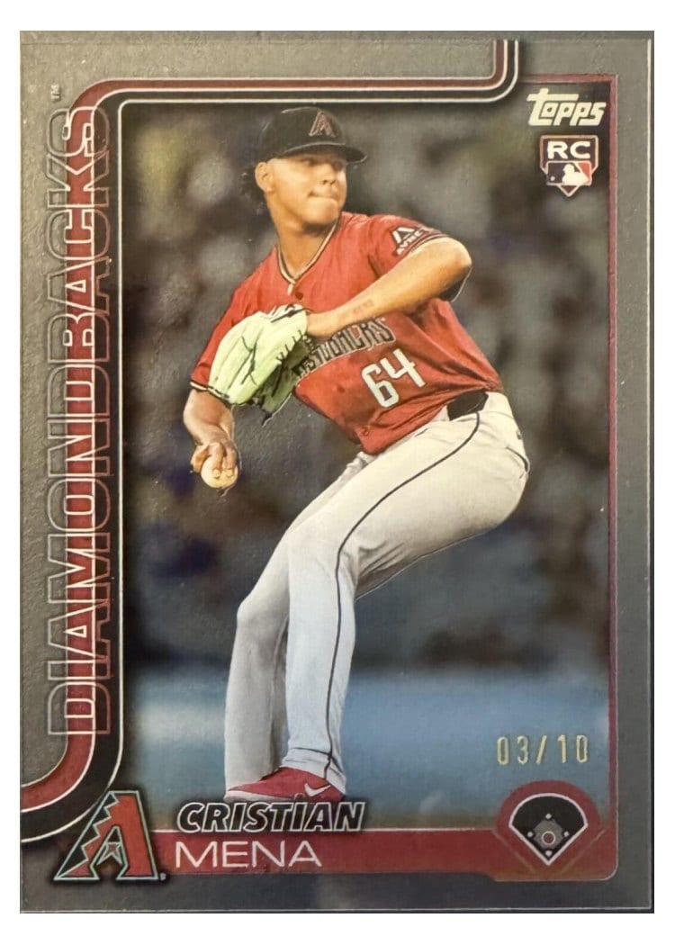 2025 Topps Base Set Cristian Mena #120 card