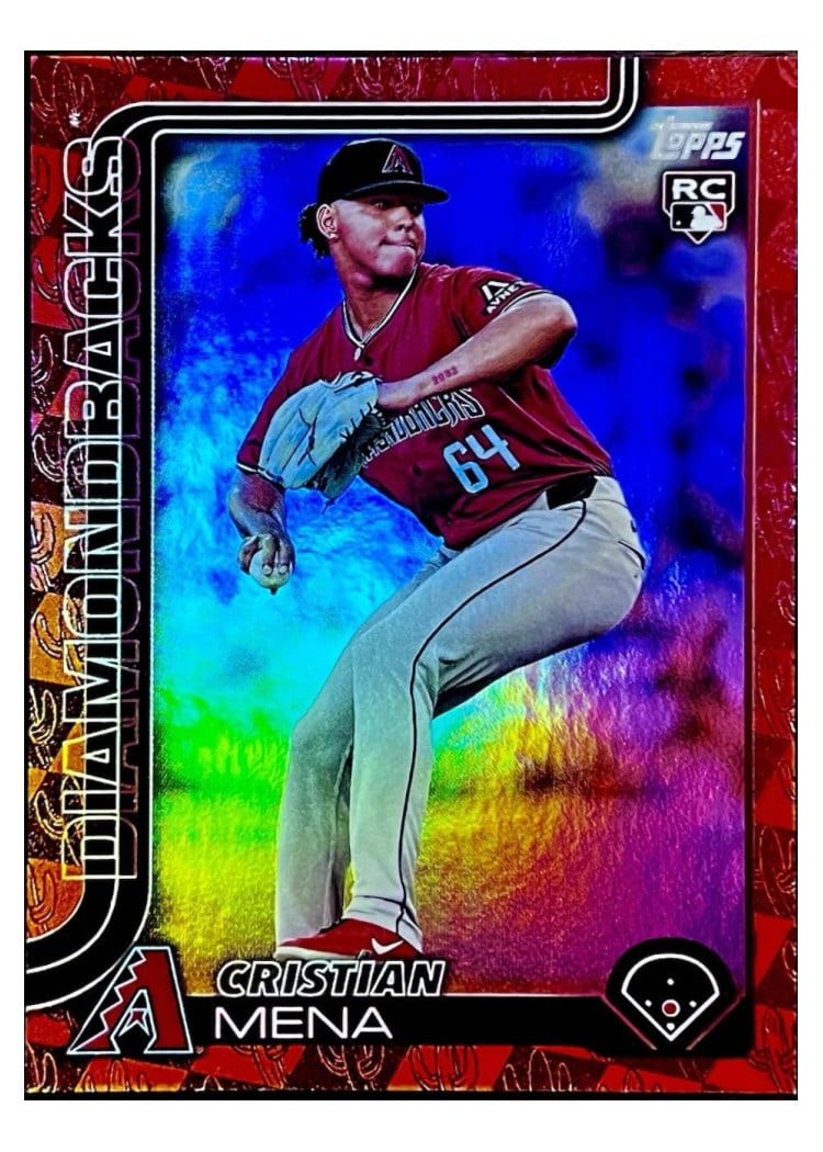 2025 Topps Base Set Cristian Mena #120 card