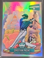 2021 Panini Diamond Kings Downtown Cristian Pache #D-14 card