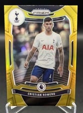 2021 Panini Prizm Premier League Cristian Romero #157 card