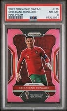 2022 Panini Prizm World Cup Cristiano Ronaldo #175 card