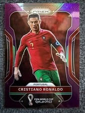 2022 Panini Prizm World Cup Cristiano Ronaldo #175 card