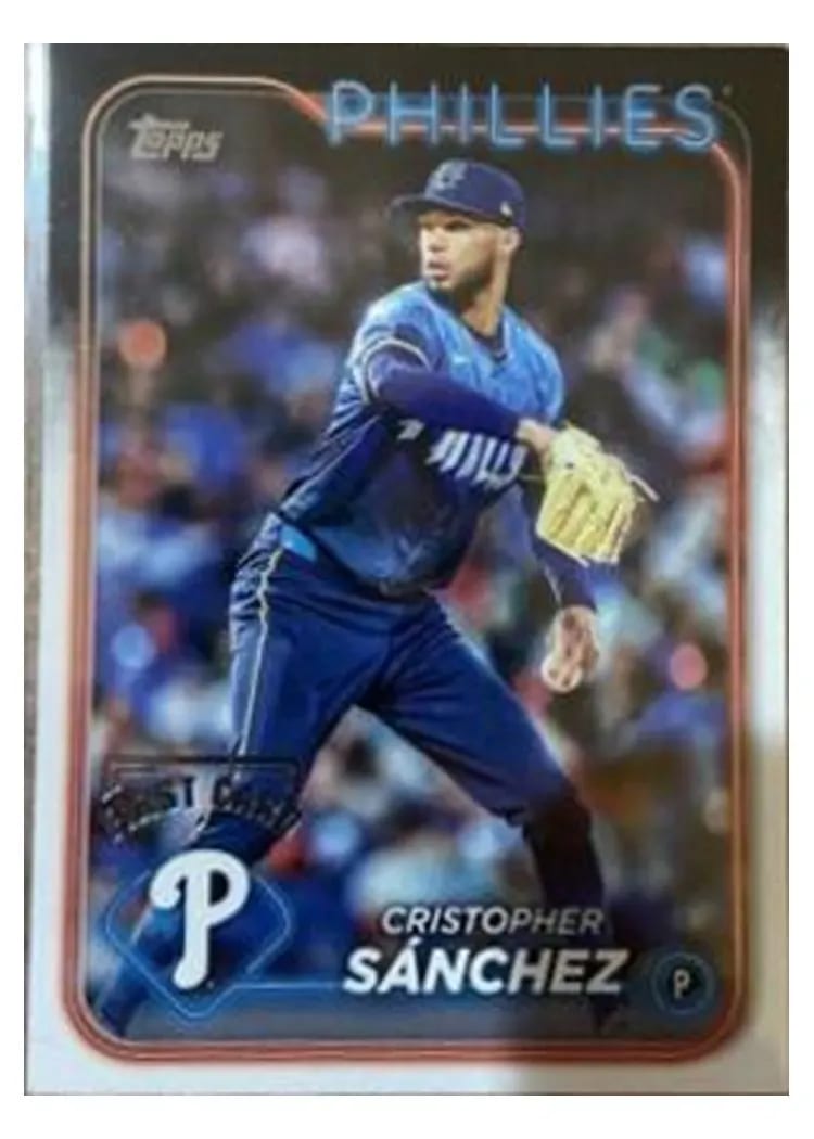 2024 Topps Update Base Set Cristopher Sánchez #US32 card